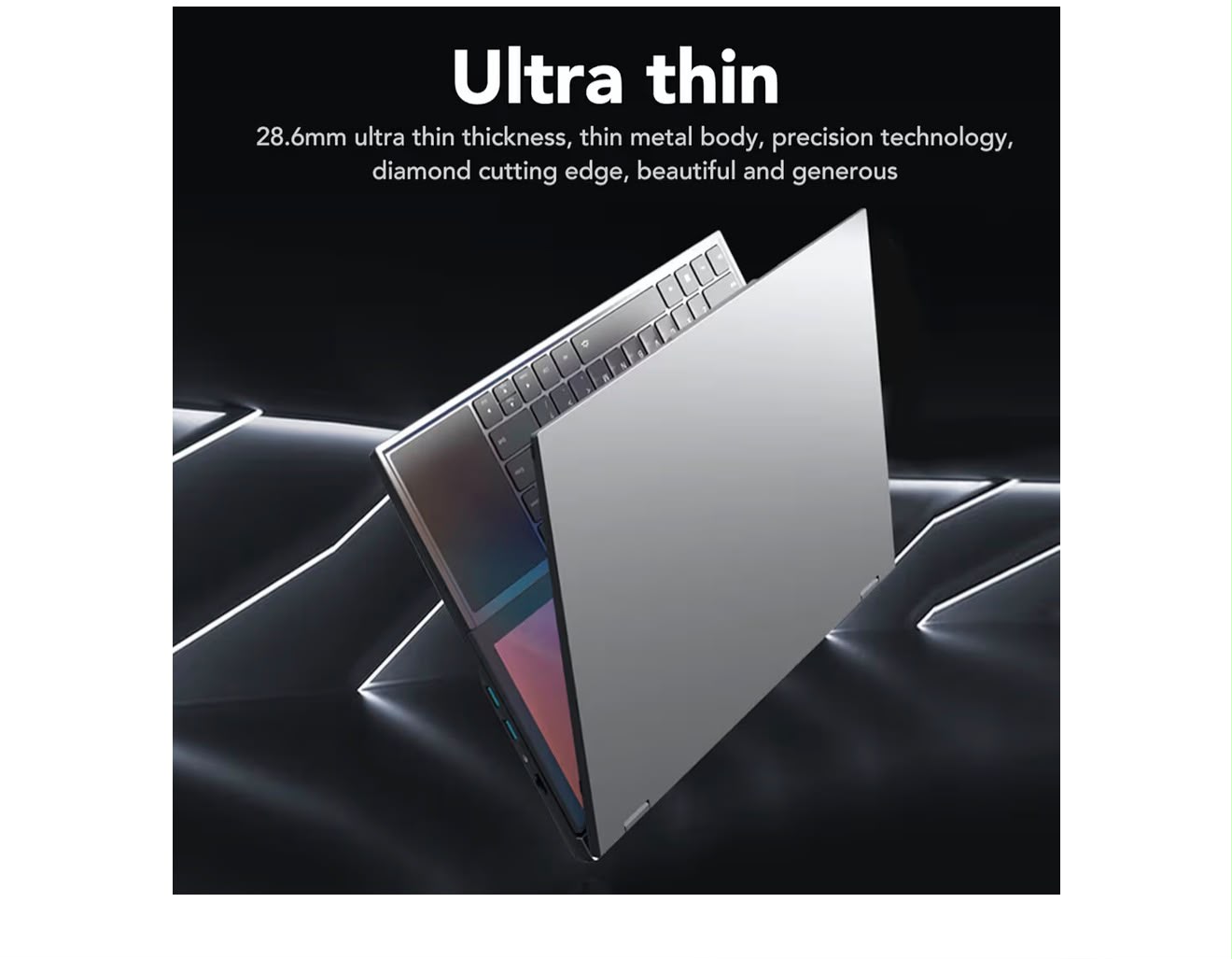 Vikye Portátil de pantalla dual Core i7-9750H
