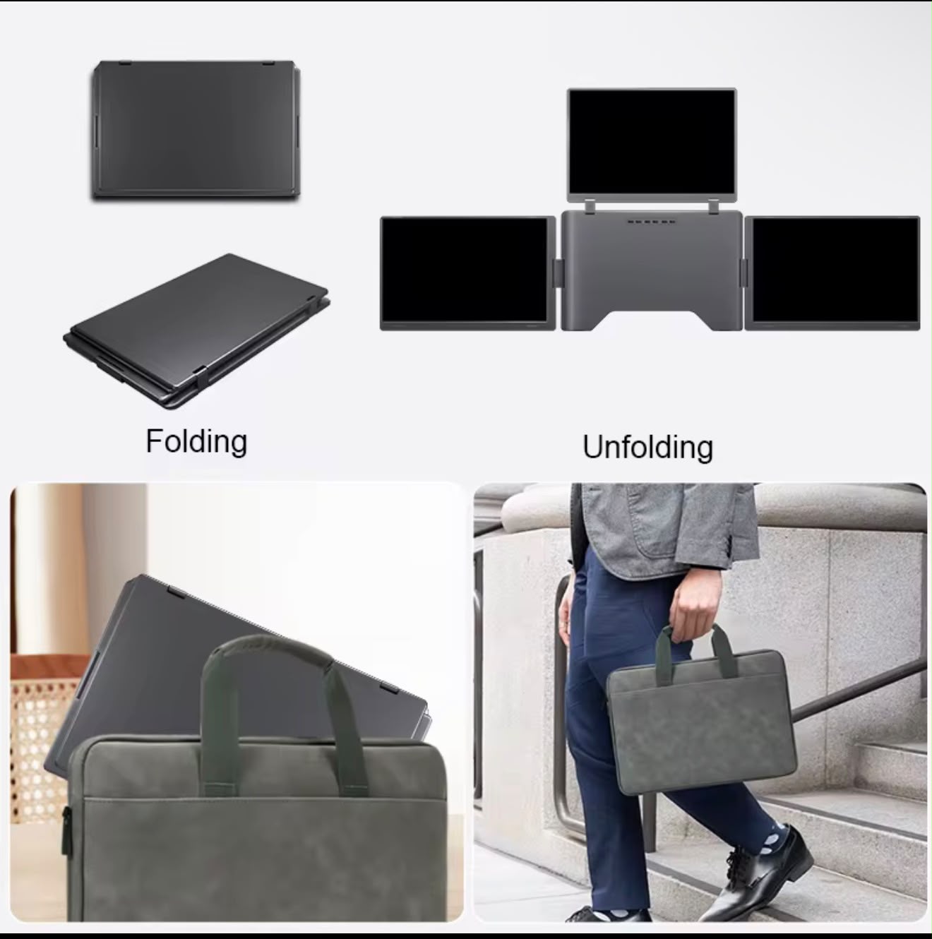 Pantallas Extendidas para portatiles empresariales