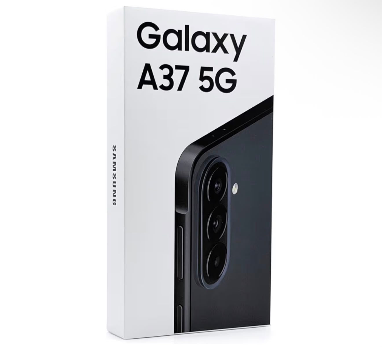 Samsung Galaxy A37 5G (2026), teléfono inteligente Android color carbon