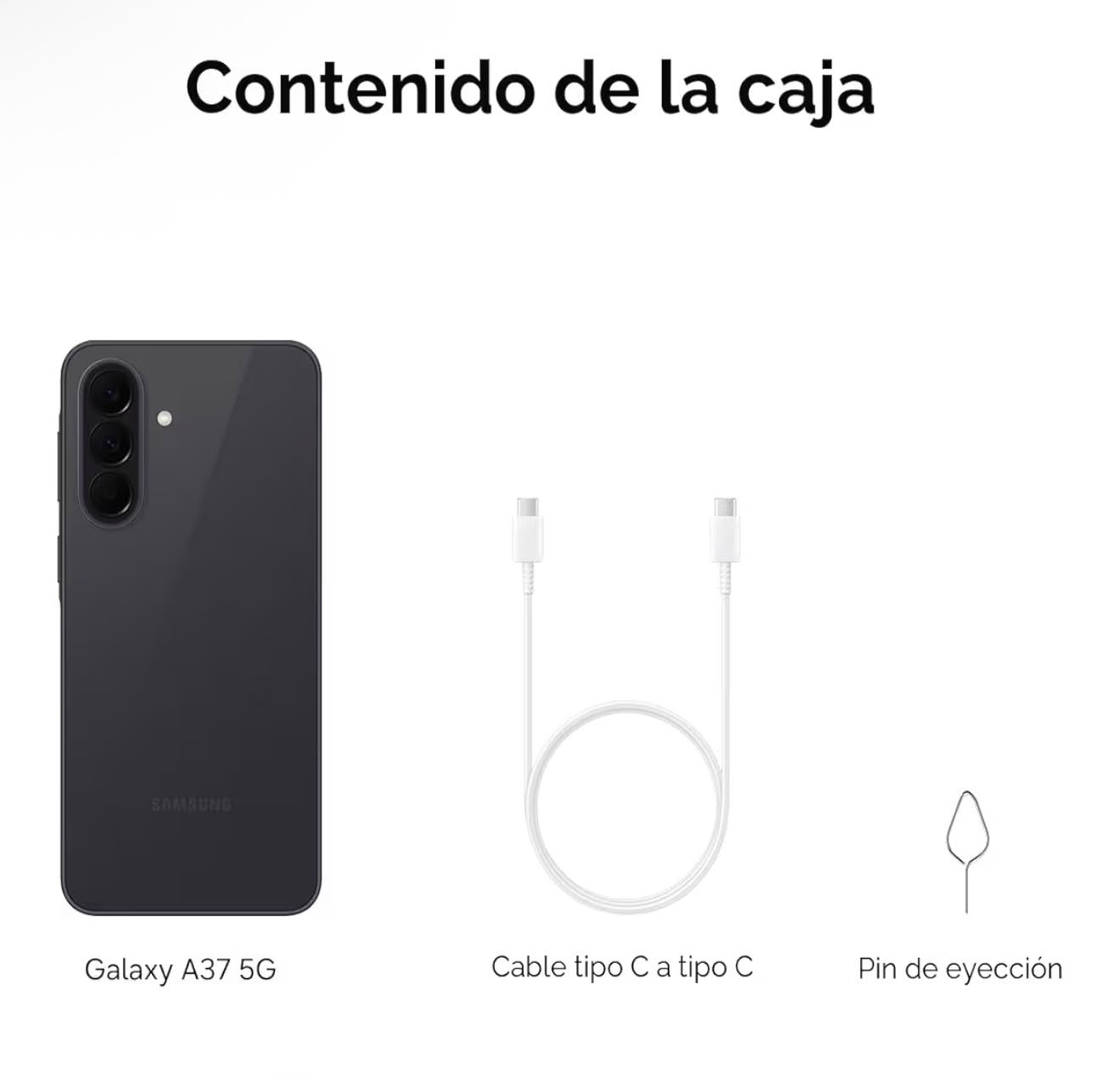 Samsung Galaxy A37 5G (2026), teléfono inteligente Android  color verde obscuro