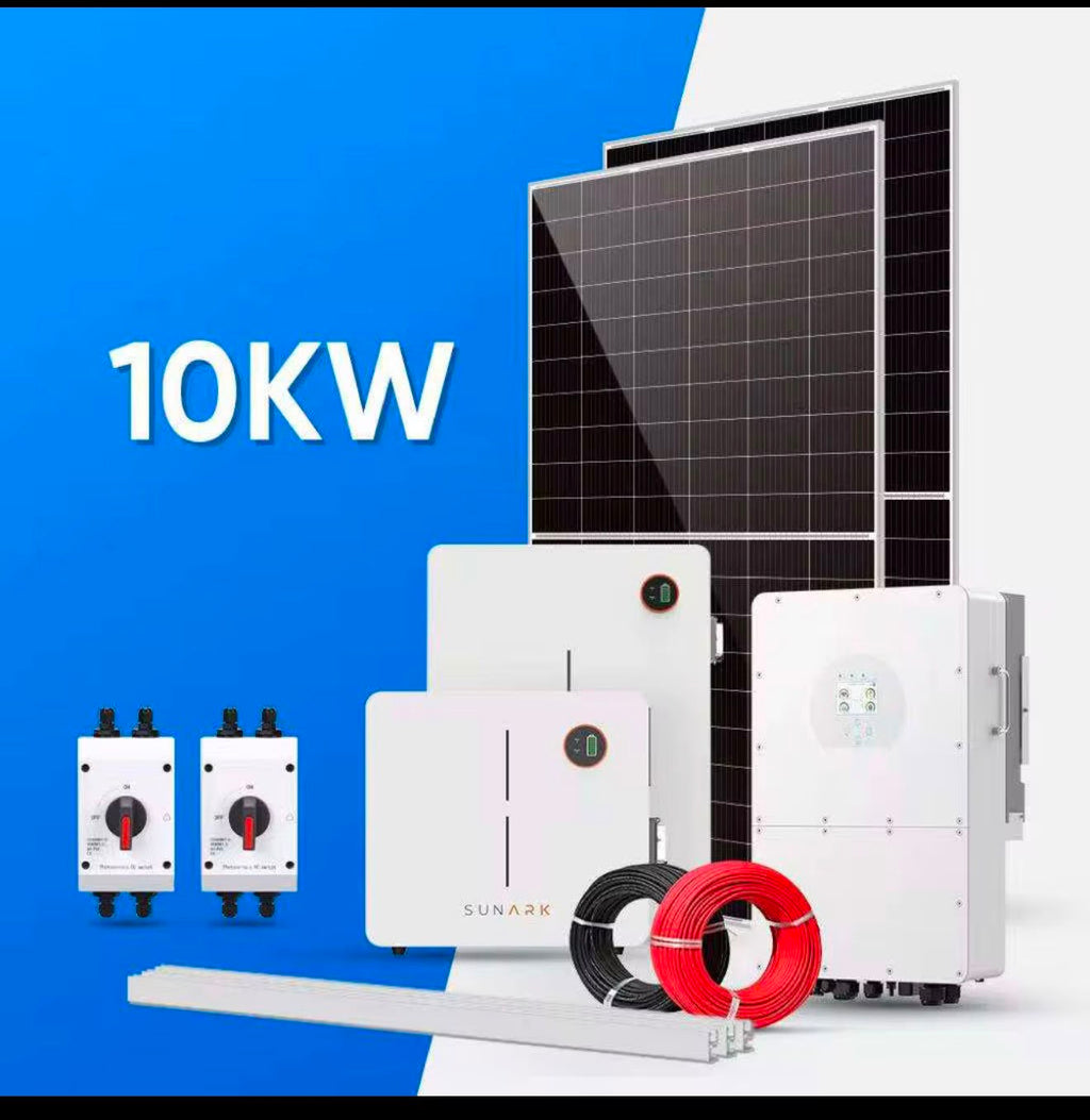 Sistema de energia solar hibrido 10kwh
