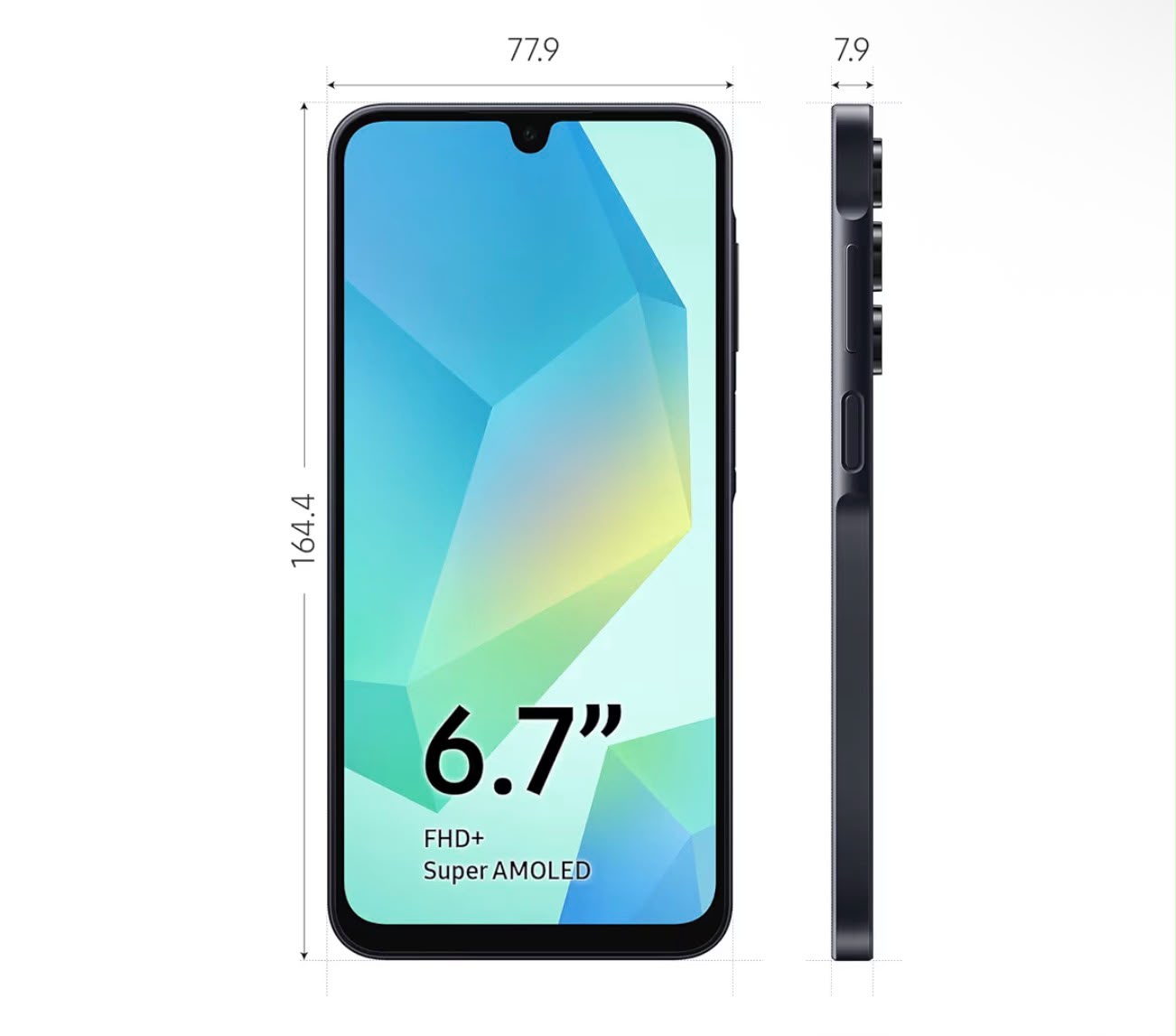 Samsung Galaxy A16 4G LTE (128 GB + 4 GB) color Black
