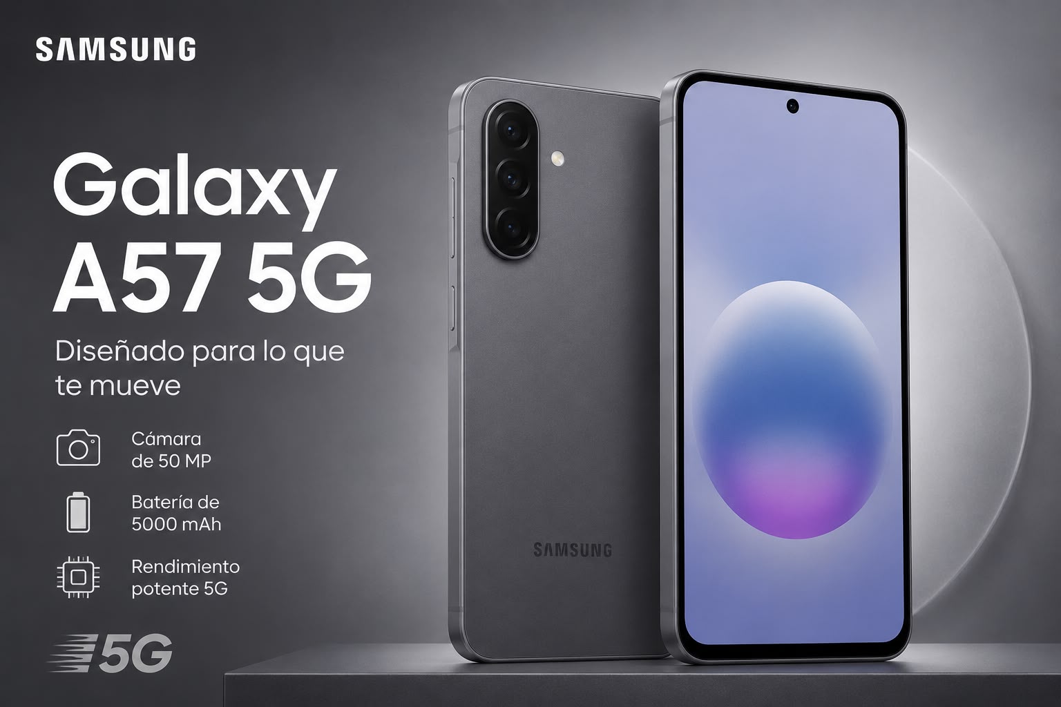 Samsung Galaxy A57 5G (2026)-8+128gb-latino